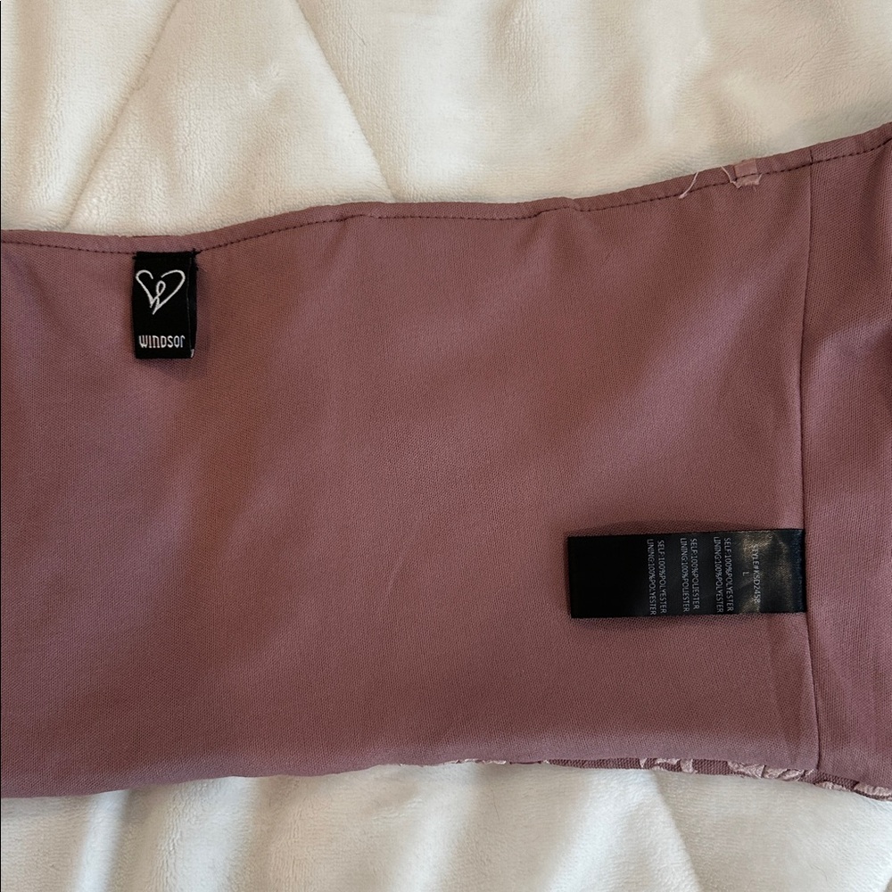 Windsor Mauve Bustier Top - Picture 3 of 4
